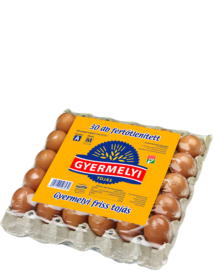 Gyermelyi eggs, disinfected 30pcs