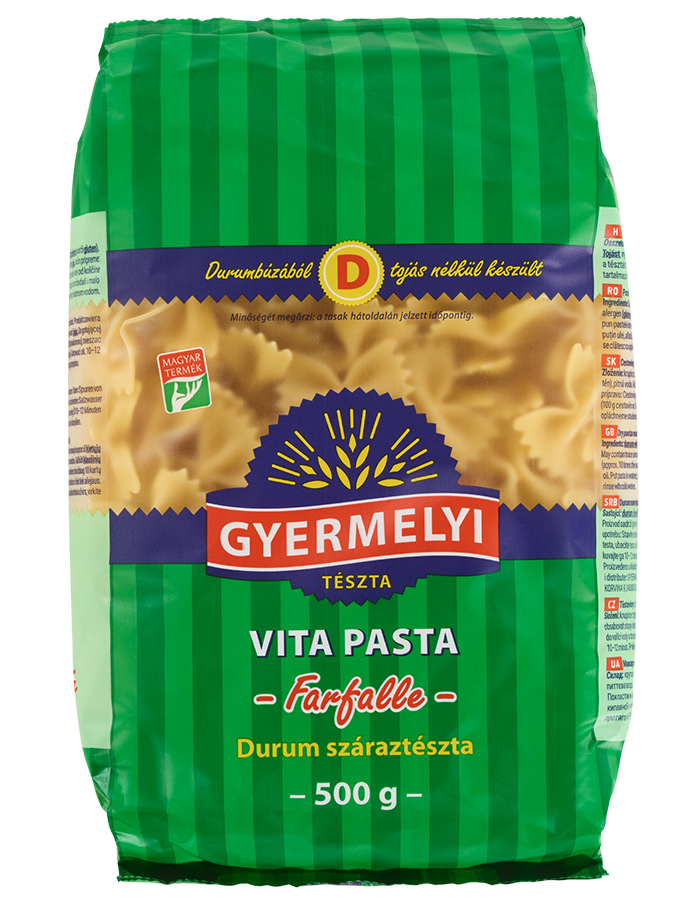 Gyermelyi Vita Pasta Farfalle