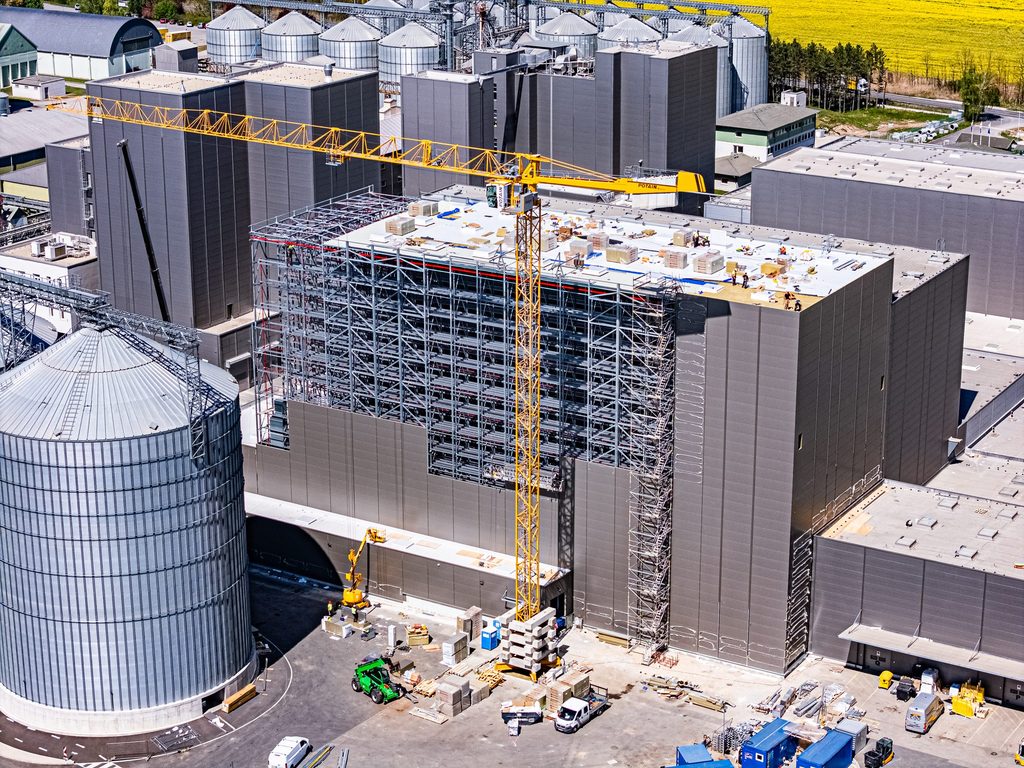 Construction of High-Bay Warehouse No. 4