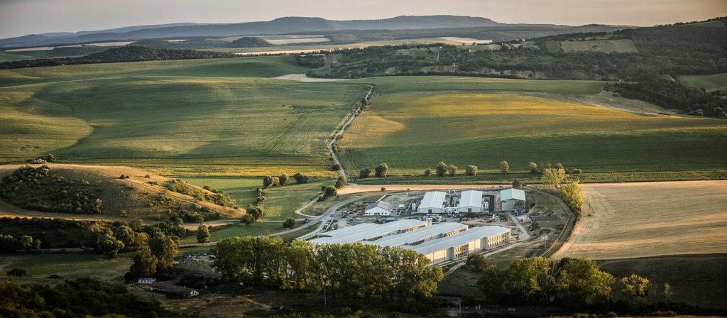 View of the New Alternative Laying Hen Facility